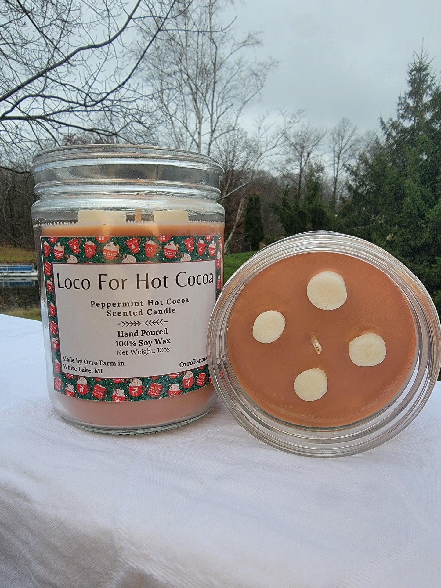 Loco For Hot Cocoa Candle