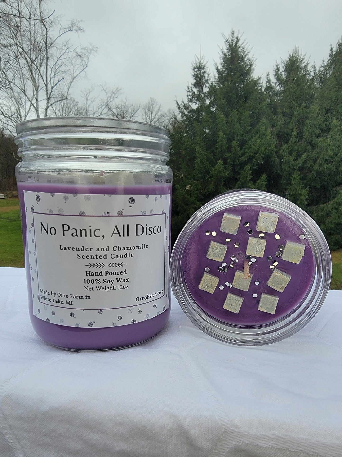 No Panic, All Disco Candle