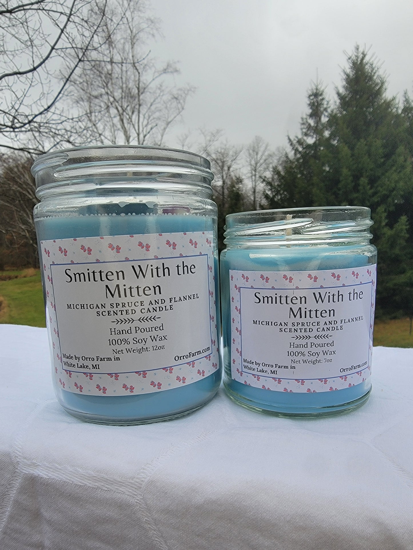 Smitten With the Mitten Candle