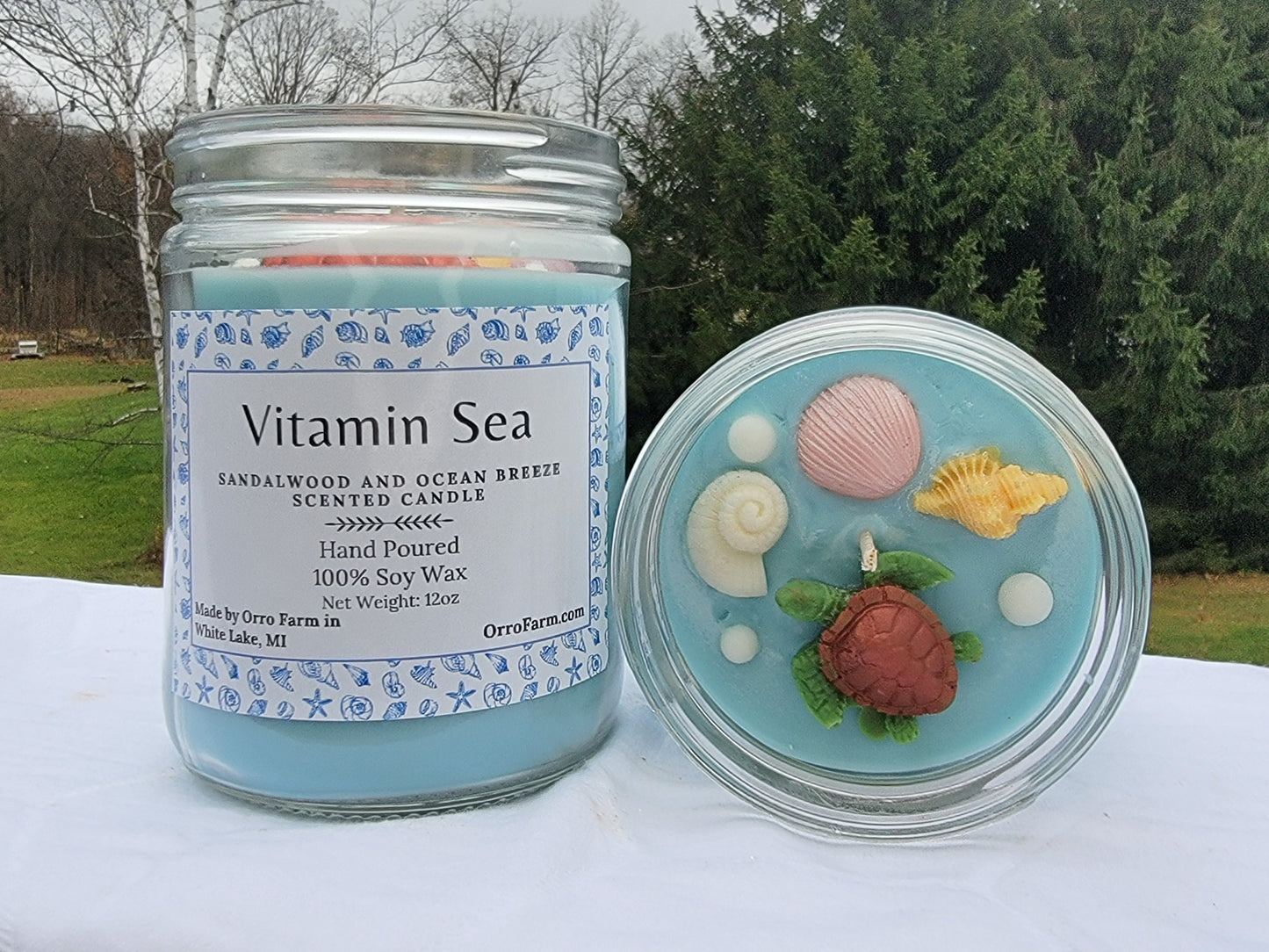 Vitamin Sea Candle
