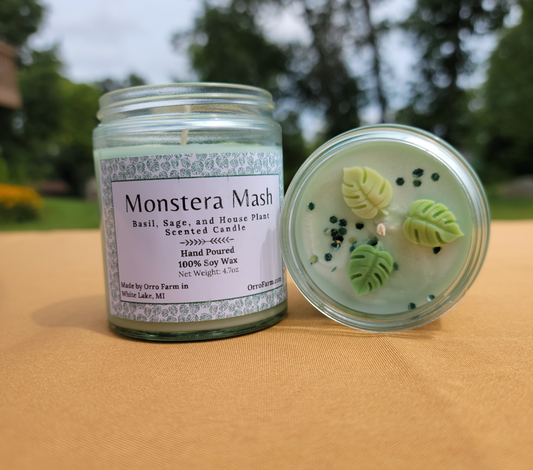 Monstera Mash Candle