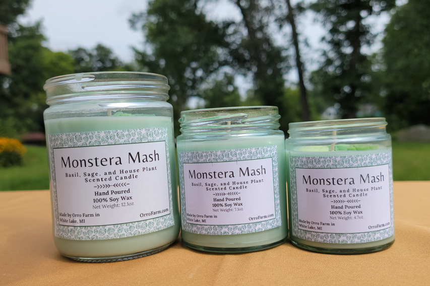 Monstera Mash Candle